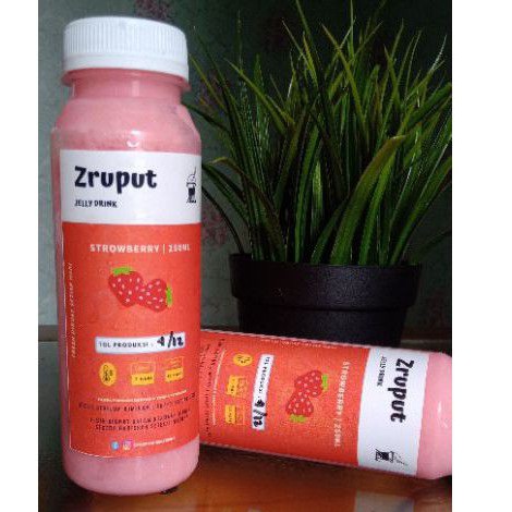 

Minuman Jelly Drink - Zruput Jelly Drink Strowberry