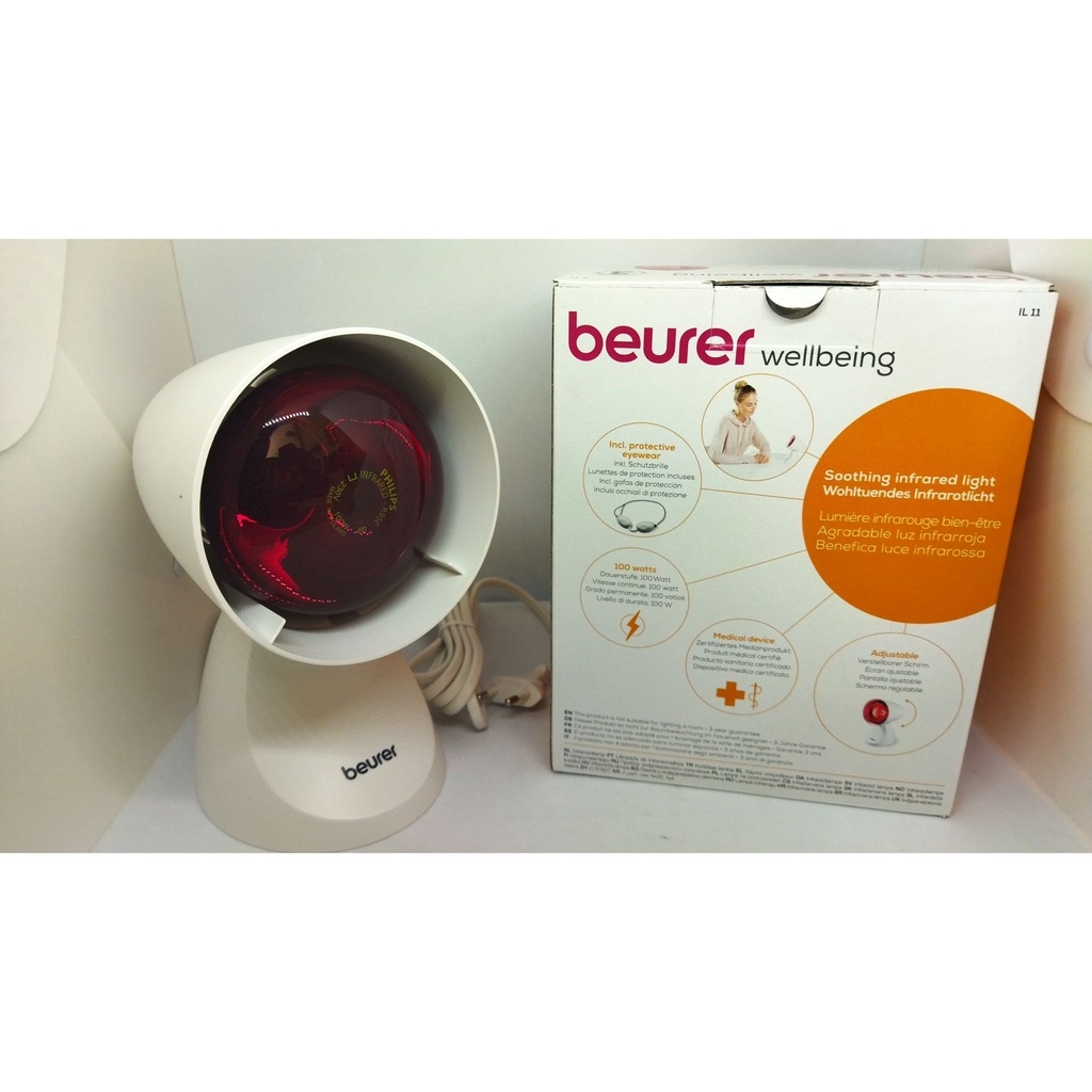 Alat Beurer + Bohlam/Lampu Infrared Fisioterapi