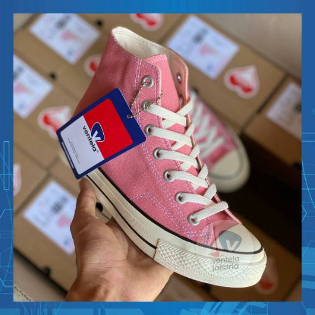 SEPATU VENTELA 70S HIGH PINK SEPATU VANTELA BTS SEPATU CEWEK SEPATU