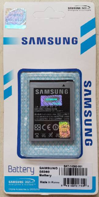 Baterai Battery Original Samsung Galaxy Young S5360 S5330 S5300 S5310 S5380 Batre