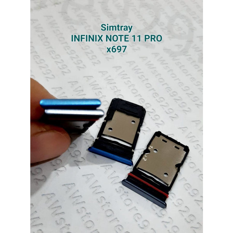 Jual Slot Tempat Dudukan Kartu Simcard Sim Card Lock Simtray Sim Tray Infinix Note Pro X