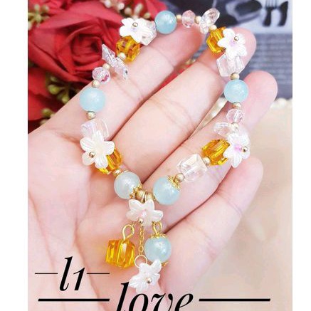 Gelang Tangan Wanita Batu Kristal 128221