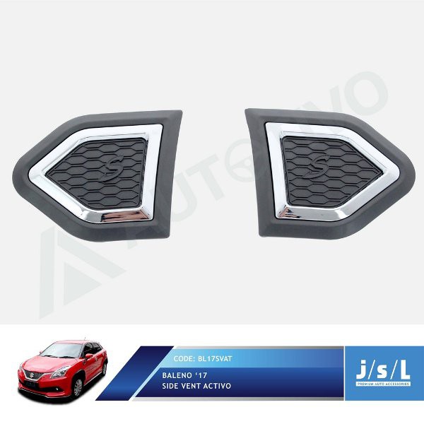 Aksesoris Tambahan JSL Side Vent Baleno Hatchback 2017 Model Activo