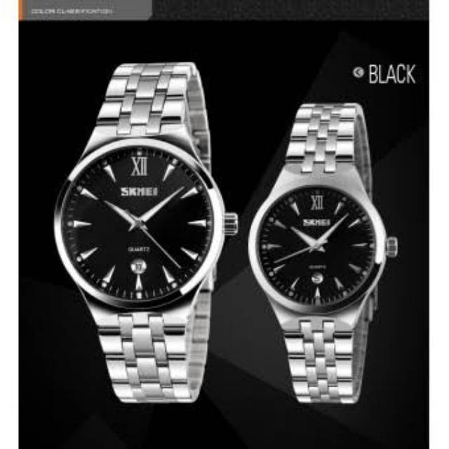 Jam Tangan Couple Skmei 9071 Original