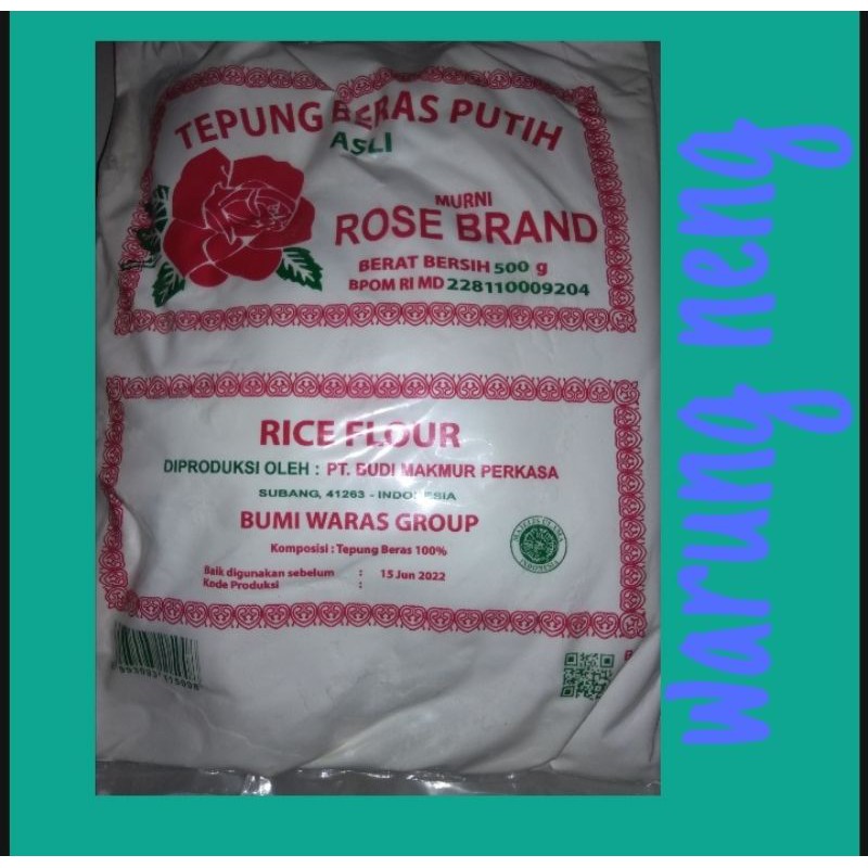 

TEPUNG BERAS PUTIH ROSE BRAND