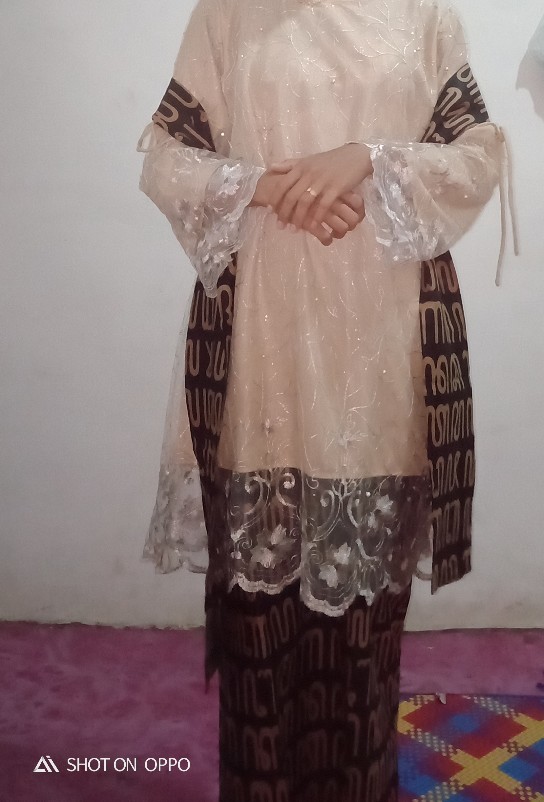 Maura Couple - Sania Ruffle Batik Couple Ori Ndoro Jowi Dnt Garansi Termurah Shopee - Batik Murah