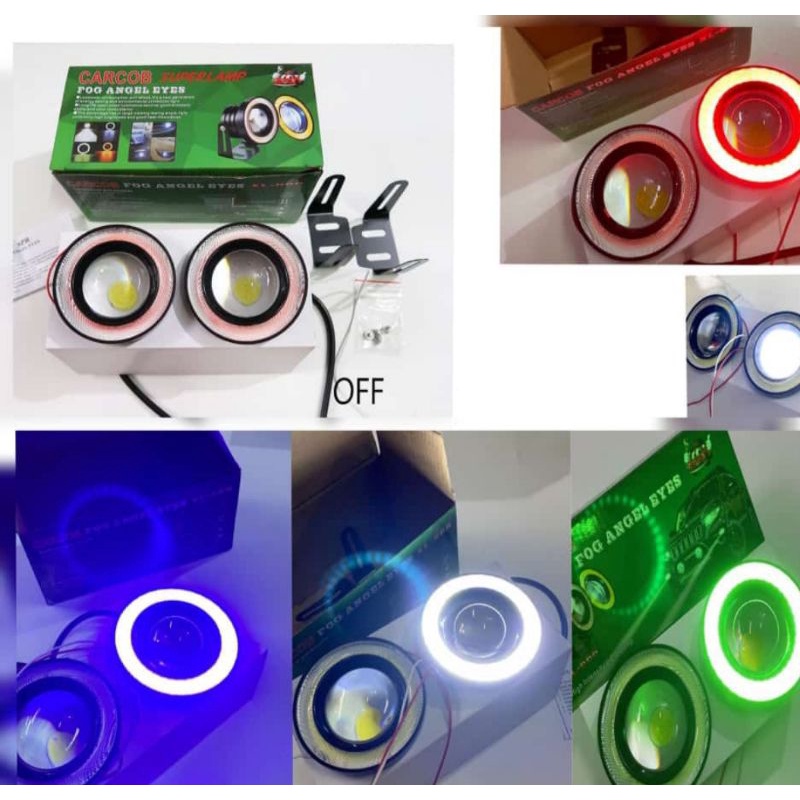 FOGLAMP ANGELEYES 89MM UNIVERSAL