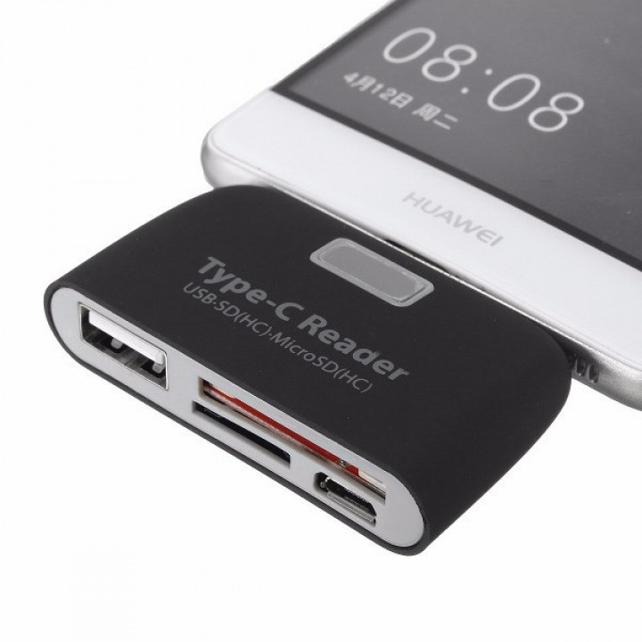 Smart Reader OTG TYPE C SD TF Card Reader USB 2.0 Adapter Connector