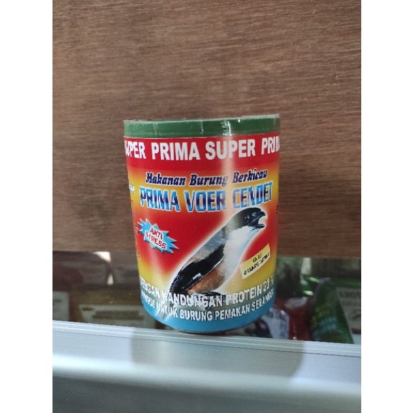 Prima voer cendet toples pakan burung