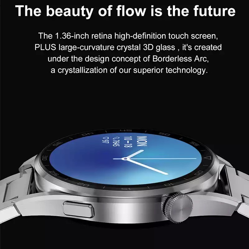 DT NO.1 Smartwatch DT3 PRO DT3 MAX HD Retina Screen Bluetooth Call Waterproof IP68 Hevinstore