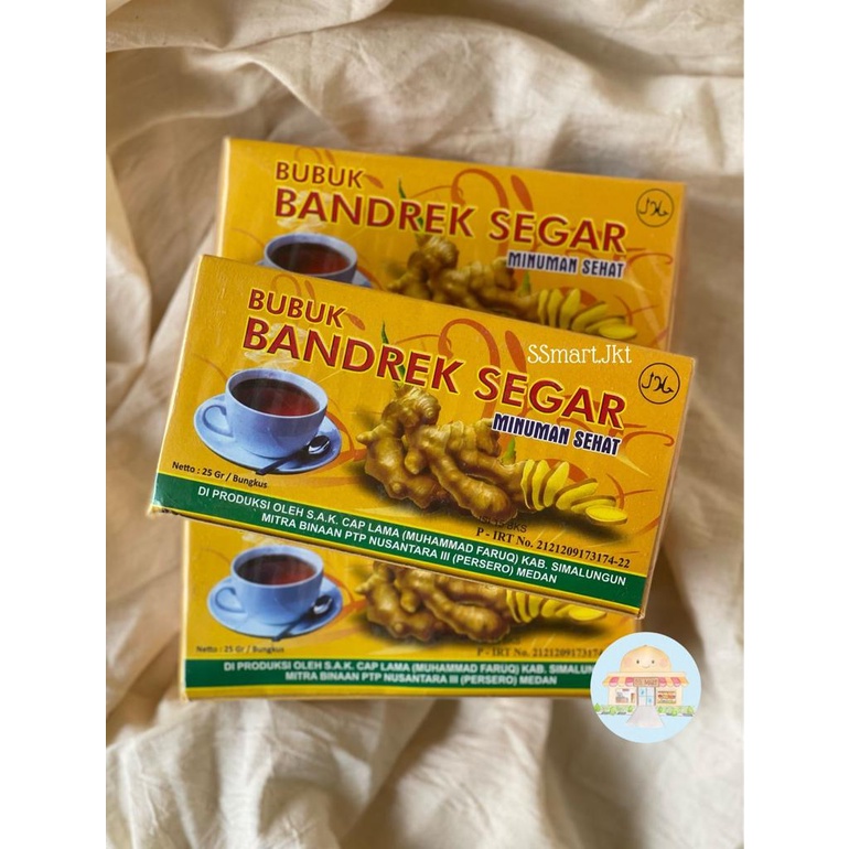 

Bubuk Bandrek Segar S.A.K. Cap Lama / SAK Cap Lama Asli Medan