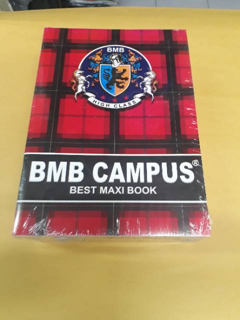 

HJK Buku Tulis Panjang BMB Campus 70 Lembar Isi 10 Buku