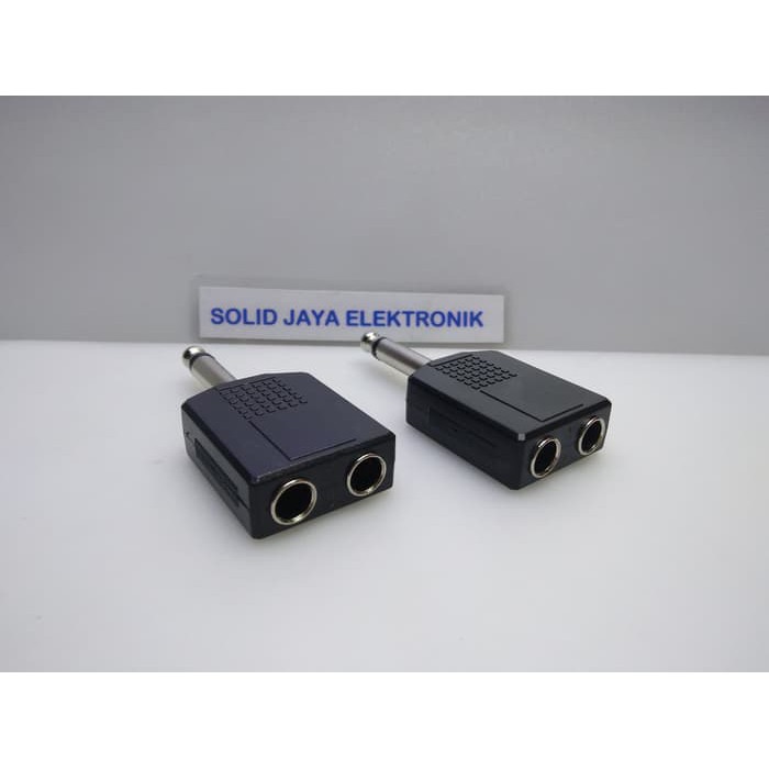 Konektor Connector Sambungan Mic Cabang Mic Mono
