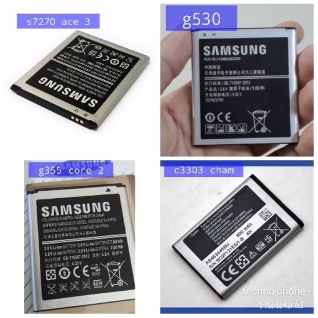 Batrai Samsung Grand Neo (GT-I9060) Baterai Handphone Batre Android Battery Batere