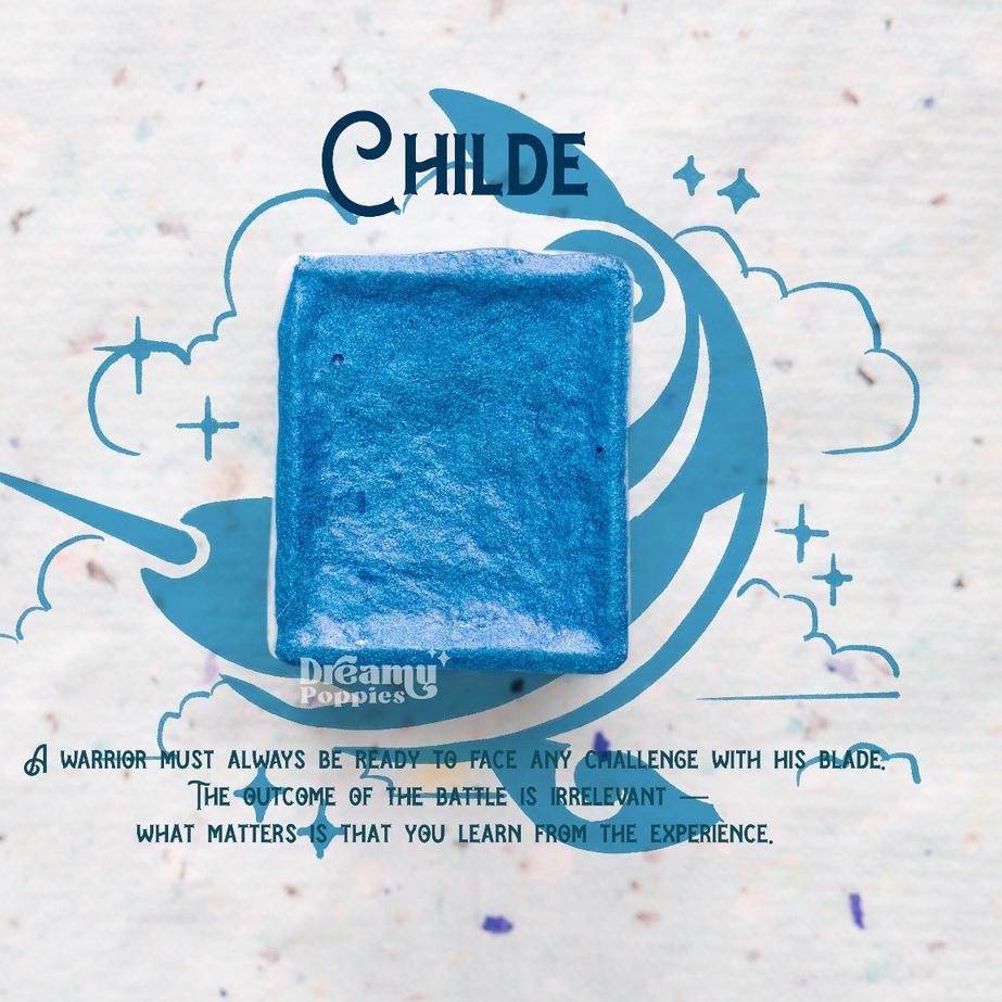 

Keluaran Terbaru.. Dreamy Poppies Genshin Handmade Watercolor Series 3