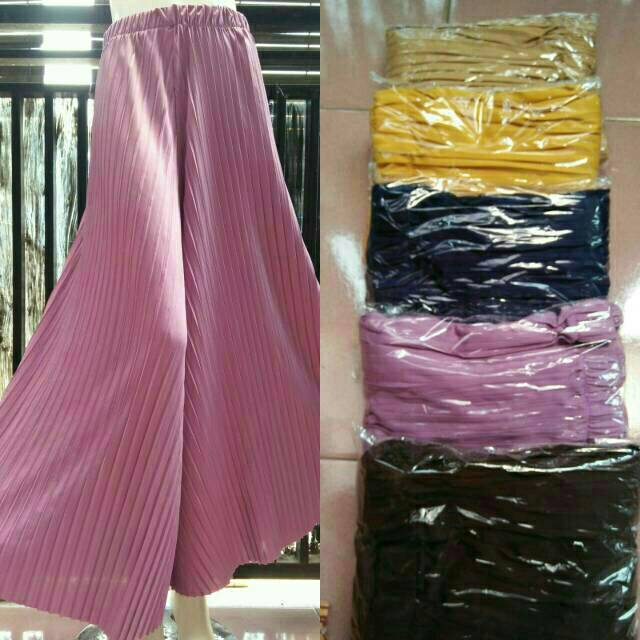 KULOT PLISKET | KULOT PANJANG | KULOT PAYUNG | CELANA KULOT PANJANG