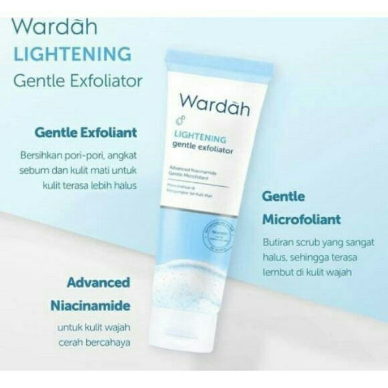 WARDAH Lightening Gentle Exfoliator 50ml