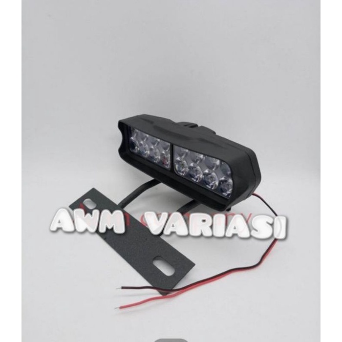 Lampu Depan Led Rx King Rxk - Lampu tembak 16Mata Led Plus dudukan brecket rx king