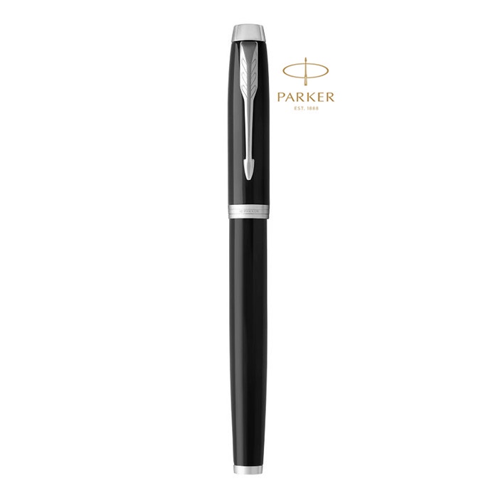 

Premium Parker IM BLACK Chrome Trim Rollerball - Original promo