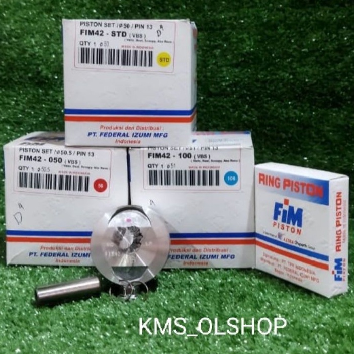 Piston kit Fim 42 Blade Beat Vario