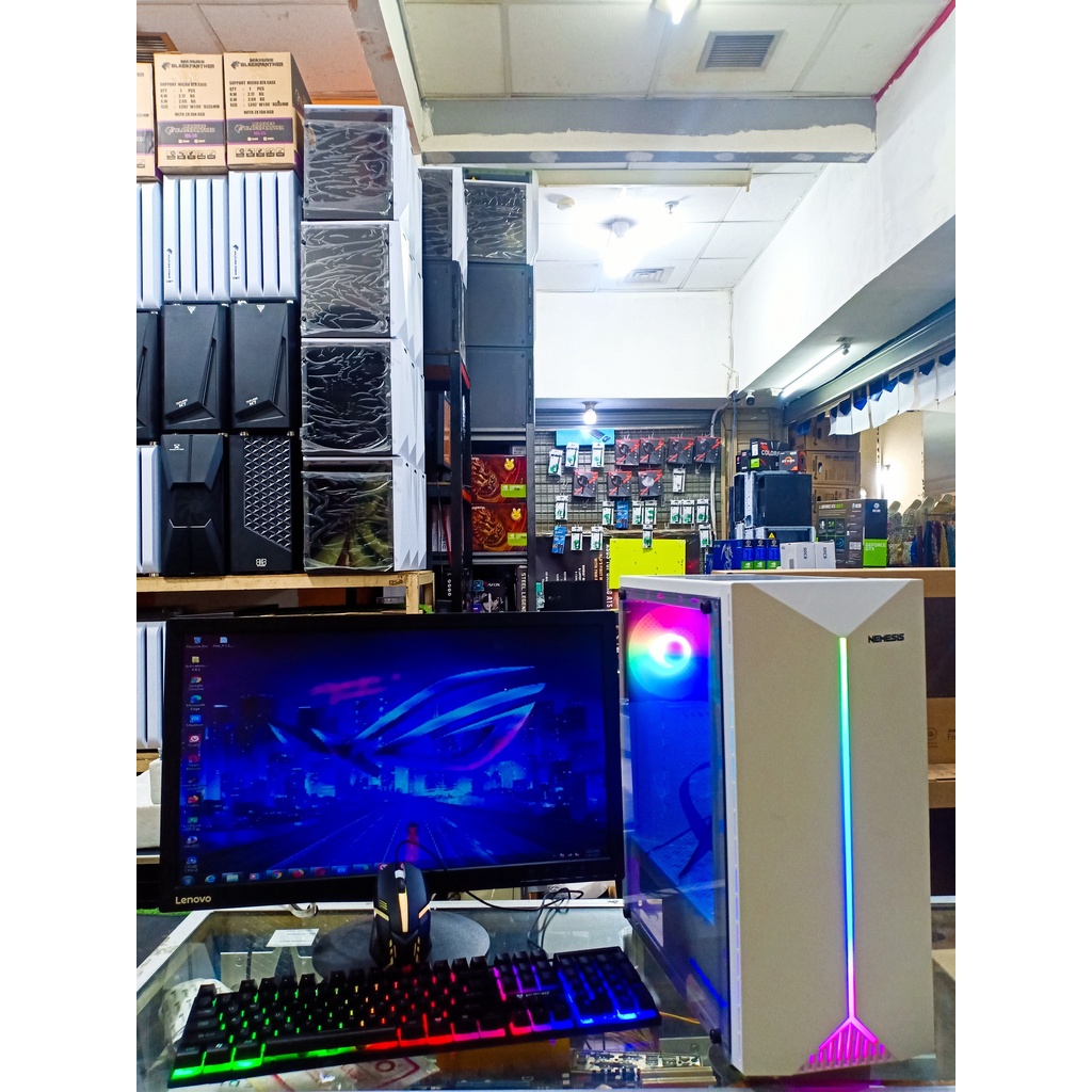 PC PAKET LENGKAP CORE I5/SSD/VGA 2 GB WITH MONITOR 19 INCH FULLSET