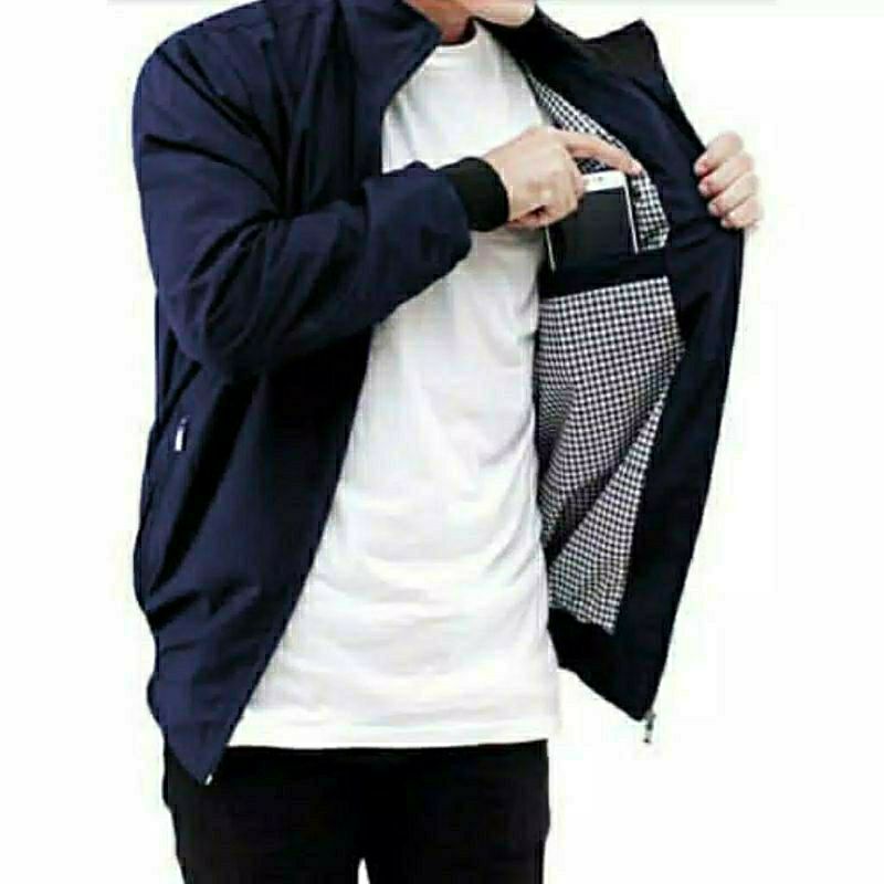 New Jaket Harrington Waterproof | Jaket Semi Anti Air Outdoor Indoor Premium Distro