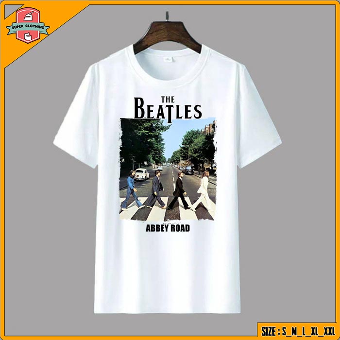 KAOS THE BEATLES - THE BEATLES T-SHIRT - BAJU DISTRO THE BEATLES - KAOS DISTRO THE BEATLES - BAJU KA