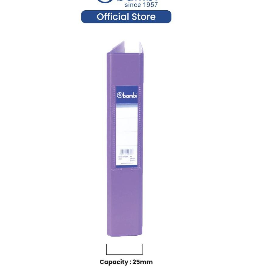 

Kirim sekarang mo Bambi Ring Binder 2 ring A5 - 2221 OF Best Seller・