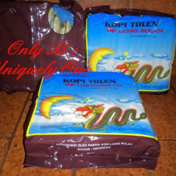 

HBB KOPI BUBUK SACHET KOPI HITAM TANPA GULA CAP LIONG BULAN / LIONG MINI @30PCS/PAK KOPI ASLI KHAS B