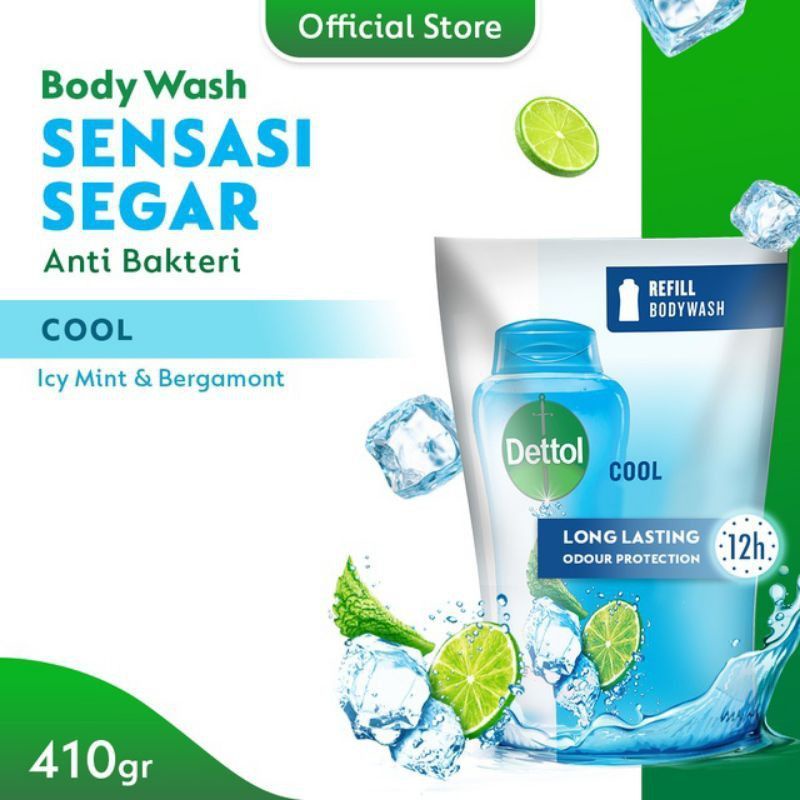 Sabun Cair Dettol Body Wash 410gr Refill