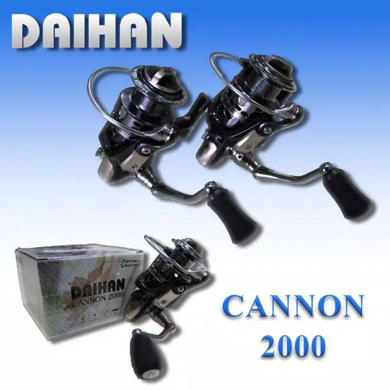 reel pancing power handle daihan cannon 2000 murah laris semarang