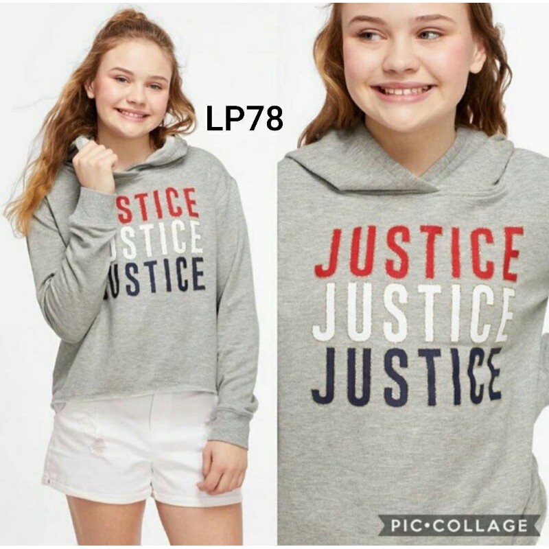justice hoodie girl