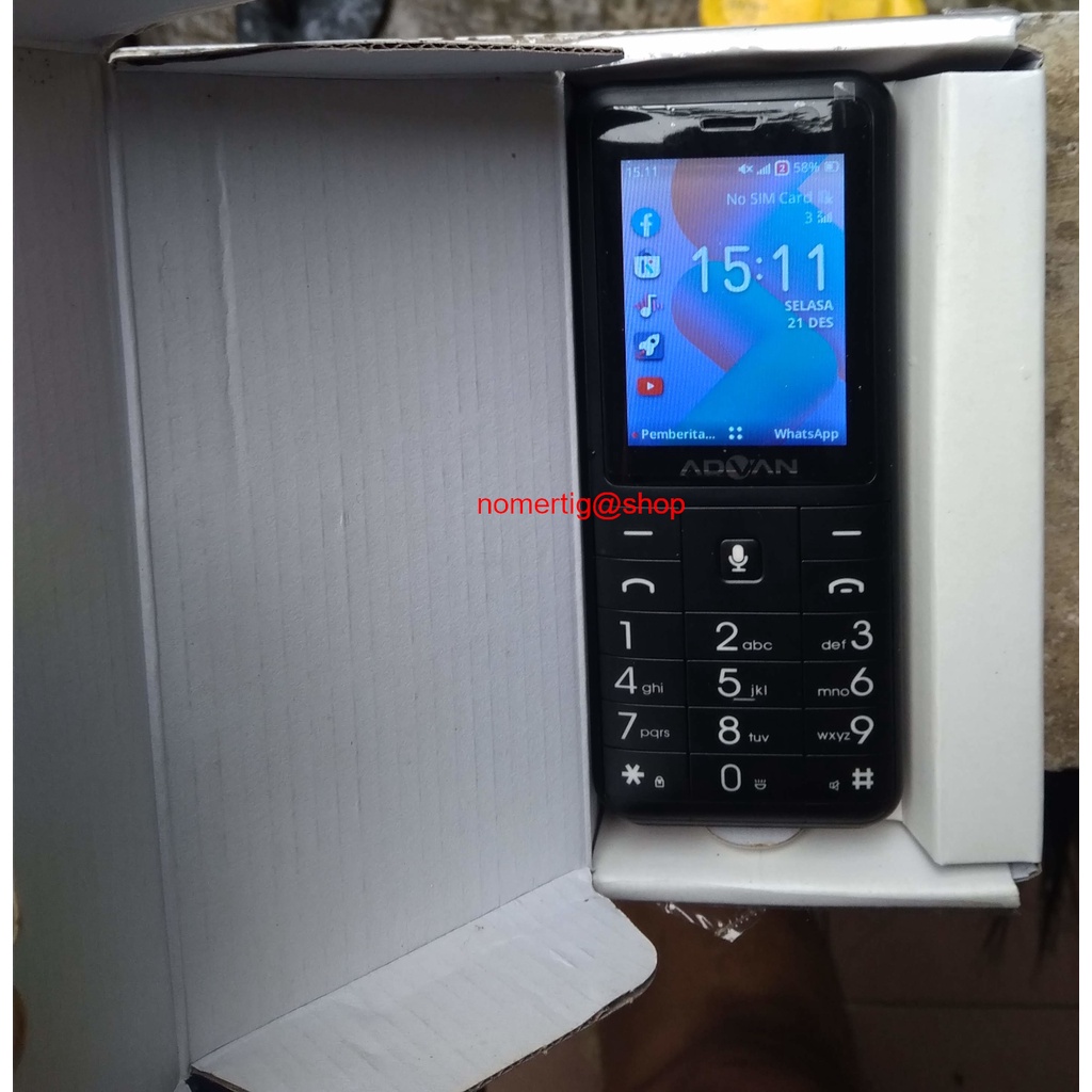Advan Hape Online 2406 KaiOS 4G Unlocked