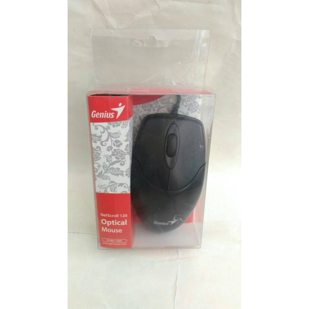 Mouse USB Genius NetScroll 120 Black