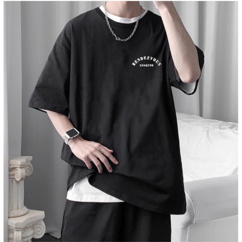 Kaos Distro Pria/Wanita Rendezvous Unisex | Kaos Branded| Kaos Gaya Korea | Kaos  Tshirt Kaos Fashio