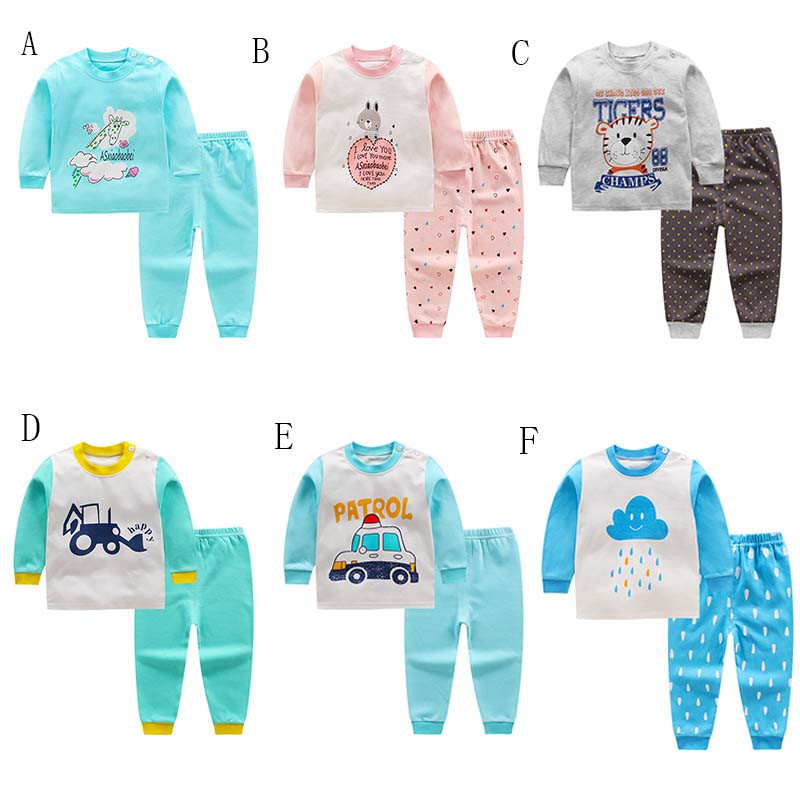 Setelan Sweater Kaos Motif Print Kartun Celana Panjang Setelan Sweater Kaos Motif Print Kartun Celana Panjang