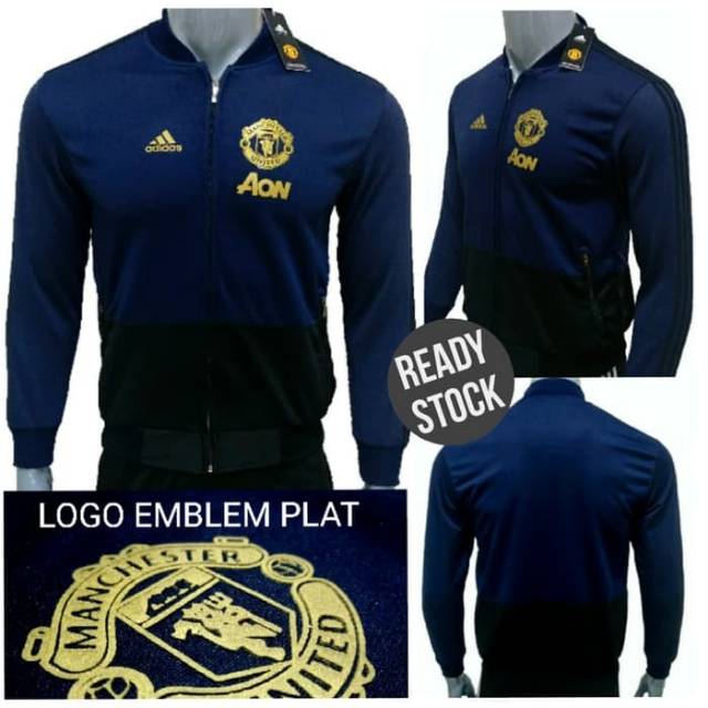 Promo Jaket bola manchester united UCL 2018-2019 grade ori