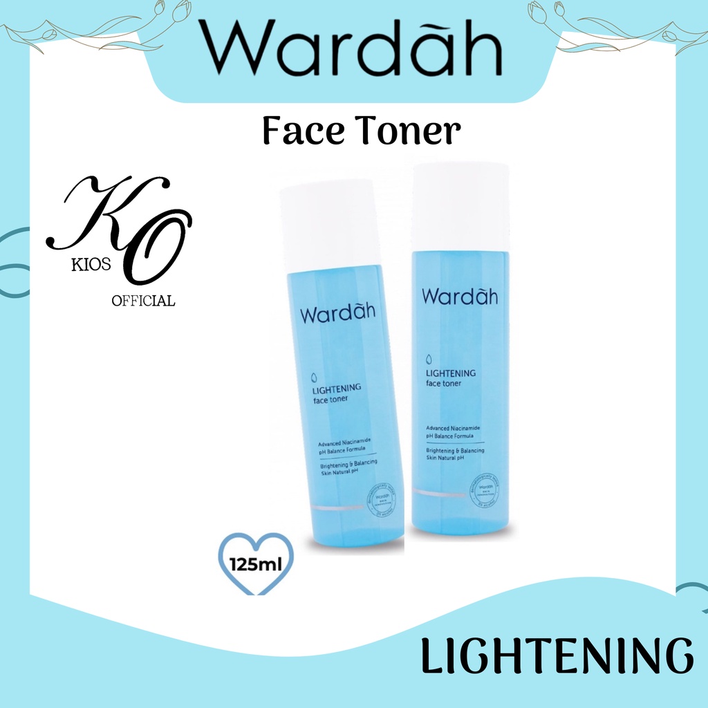 Wardah Lightening Gentle Face Toner 125ml