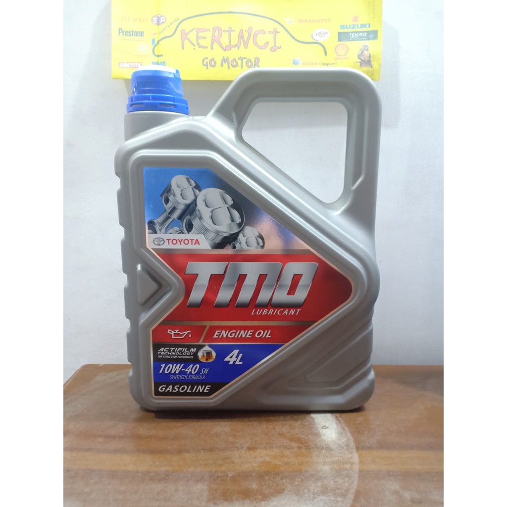 OLI TMO 10W-40 BENSIN 4L GALON - OLI BENSIN TMO 10W-40 - OLI SYNTHETIC