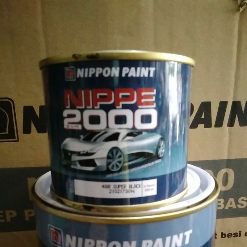 cat nippe 480 hitam kilap 200ml