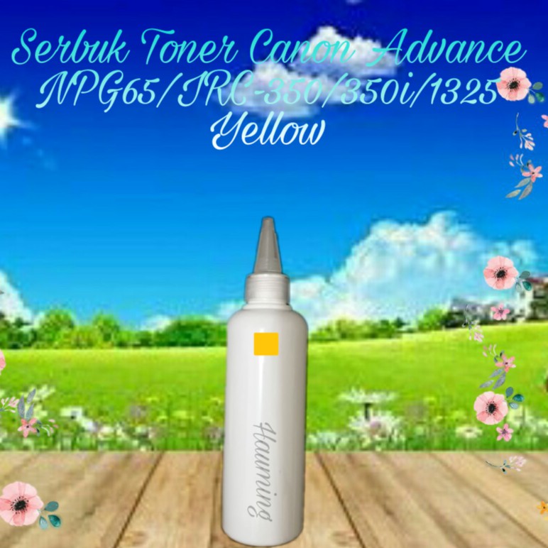 Serbuk Toner Canon Advance NPG65 NPG 65 GPR51 C-EXV47 IR C250 C250i C350 C350i C1325 Yellow 1x Isi