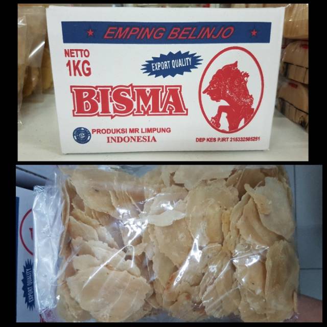 

Emping Belinjo BISMA 1KG