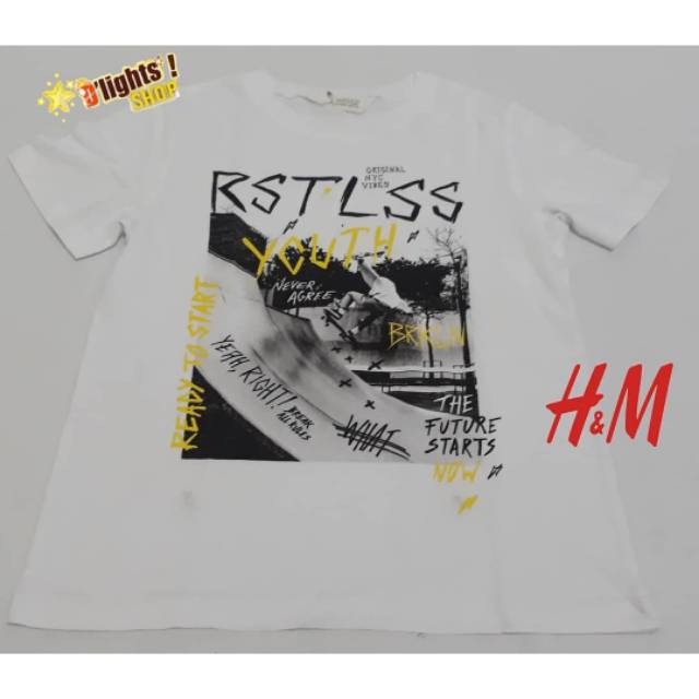 Kaos anak cowok H&M