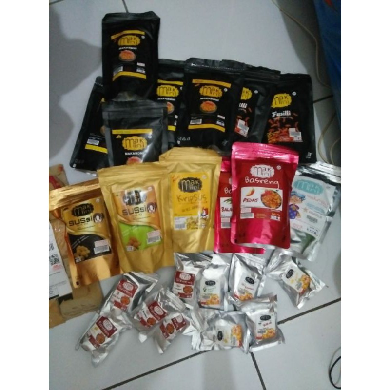 

PAKET JUALAN MURAH SNACK MAKMINI