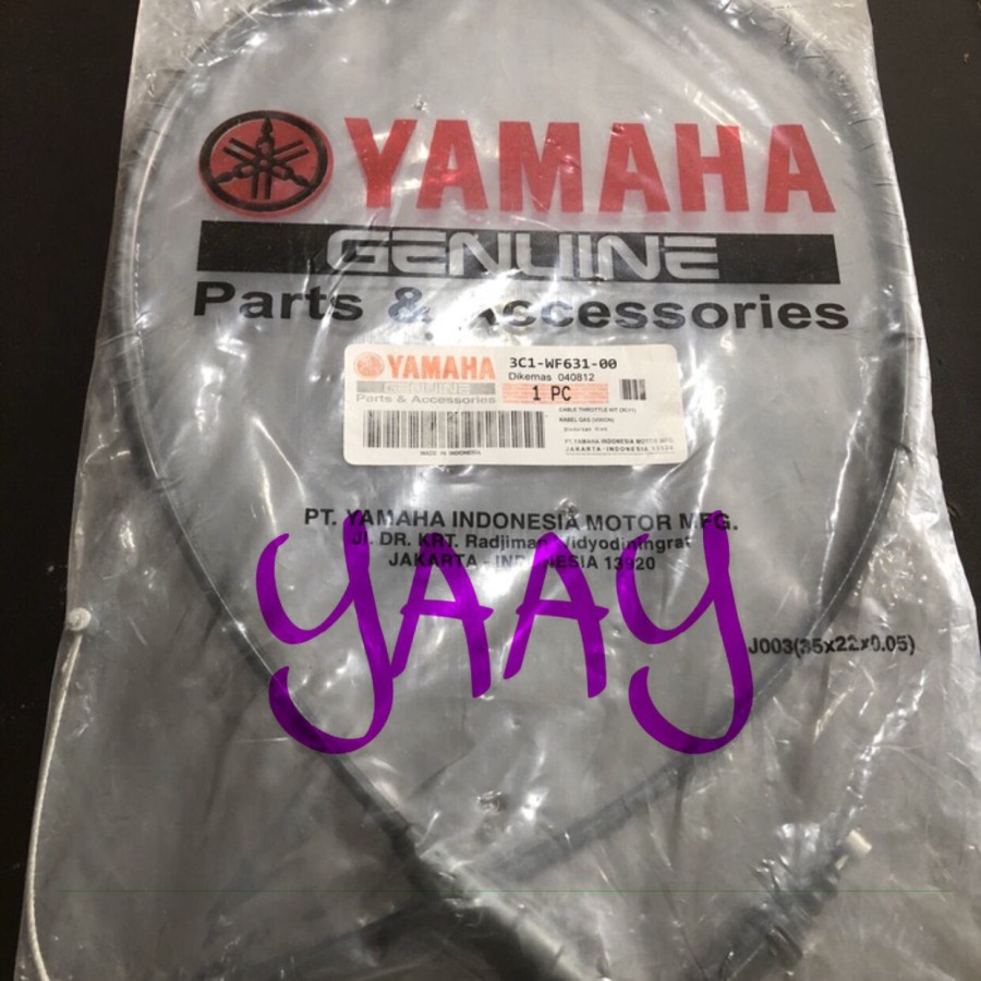 3C1 KABEL GAS CABLE THROTTLE TALI MOTOR VIXION OLD LAMA