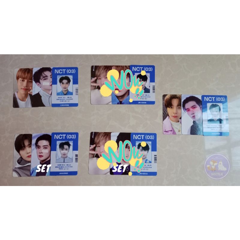 Ready unsealed id card universe jaehyun Jeno taeil Johnny xiaojun hendery Yangyang