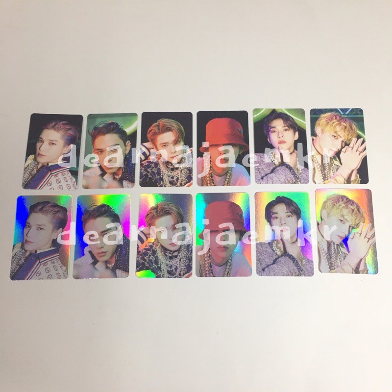 Wish Card NCT U Make A Wish TAEYONG LUCAS JAEHYUN SHOTARO DOYOUNG XIAOJUN