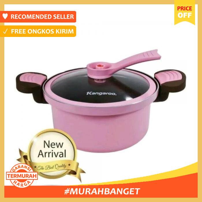 Panci Pink Kangaroo 20Cm - Dapur - Panci & Penggorengan