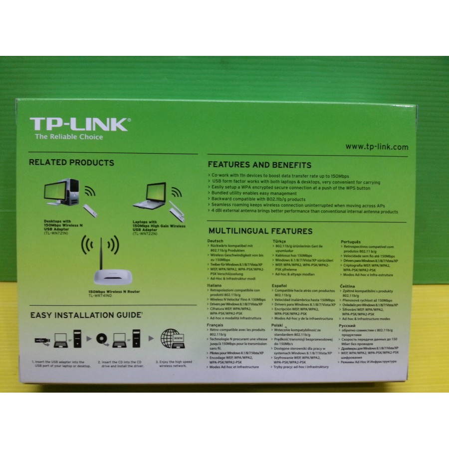 TP-Link TL-WN722N USB Wifi TPLINK / TP LINK TL WN722N /TL WN 722N