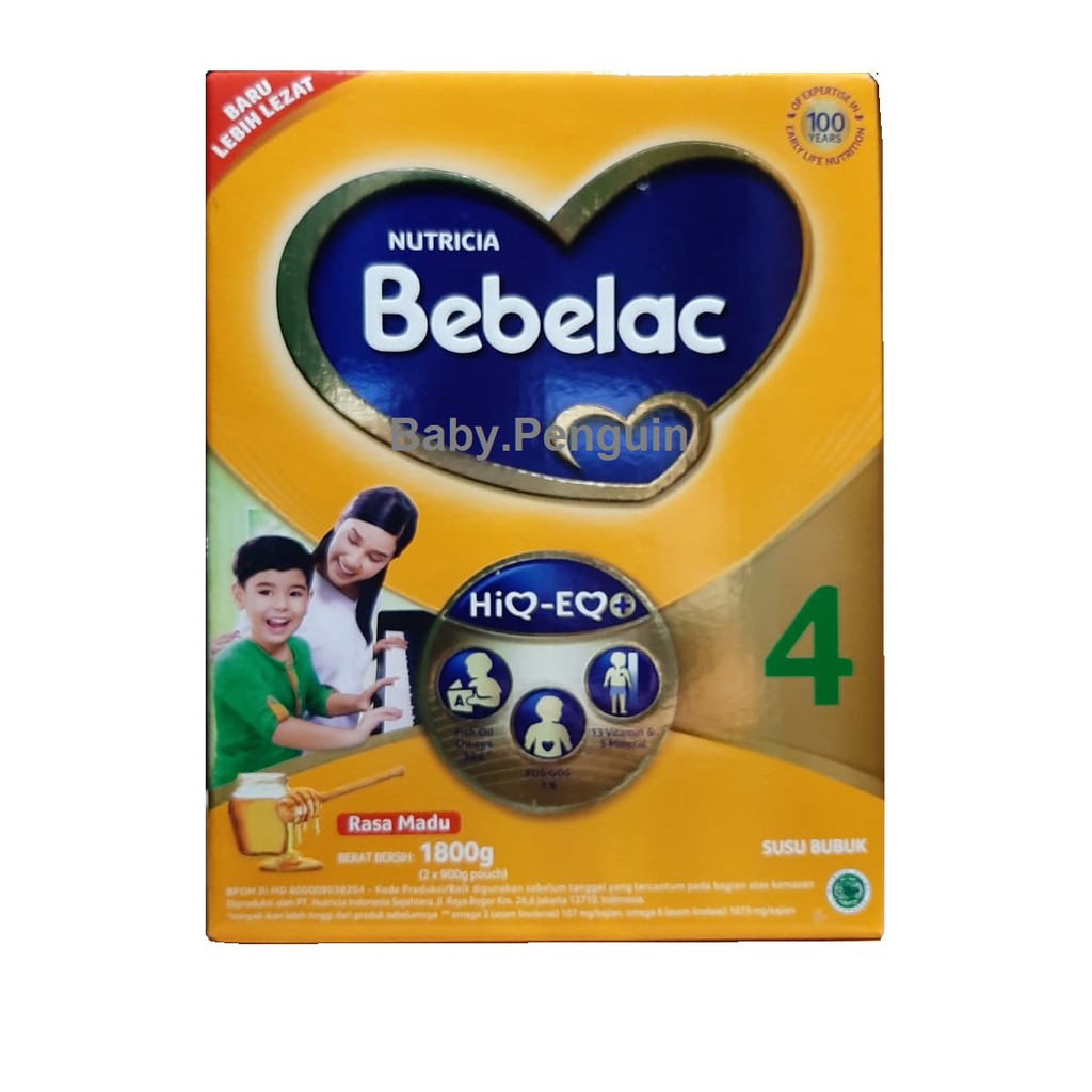 Bebelac 4 Madu Vanila 1800 Gr Shopee Indonesia